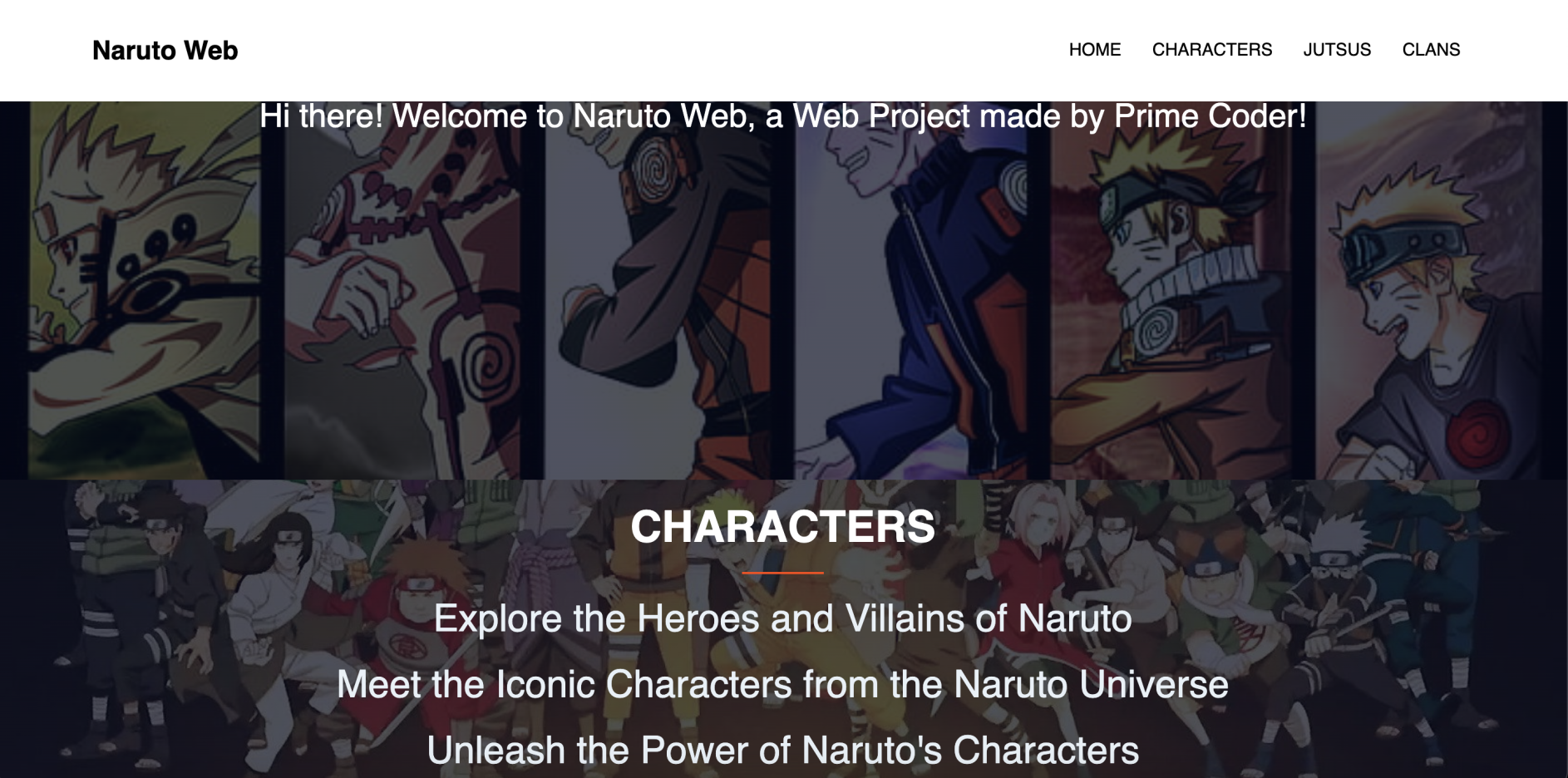 Image of Naruto Web